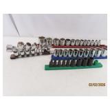 (4racks) 3/8'drive Socket Sets