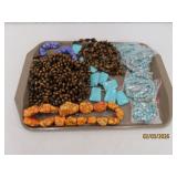 Lot New Larger Beads Turq~TigerEye~Skull etc