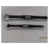 2pc DURATECH Pro Adjustable Wrenches 4ways