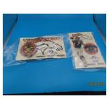 (2) JOHN ELWAY Collectors Pins on card