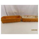 (2) 14'x7' LONGABERGER BreadType Baskets (1997)