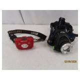 (2) LED ultrabright Headlamps LIghts *working*