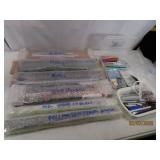 LOT Glass Making Rod + Strips + Rounds Raw Supply