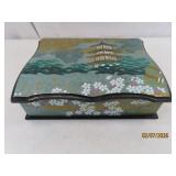 WASHI ART wooden 11' Jewelry/Stash Box CRICKET