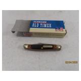 New Schrade OLD TIMER 1080T Pocket Knife boxed
