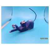 4.5' Wooden Oaxacan Mexico CAT Sculpture