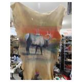 Amazing Handpainted ELK Scene Skin HARRY WARREN $$