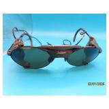vintage JULBO round leatherside Sunglasses classic