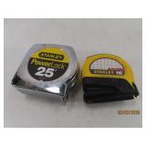 (2) 25'/16' Tape Measurers Tools