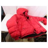 Mountain HardWear MensLG Red Winter Hooded Coat