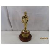 vtg 1967 1st Place Football Trophy hvy FORK PARK