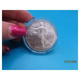 2010 American Eagle 1oz Silver Ingot Coin UNCircut