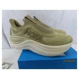 New HOKA mens13d Skyward Laceless Green Shoes