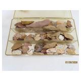 11' Organizer FULL Indian Arrowhead Pieces & Rocks
