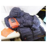 FIELDHEER Mobile Warming MensXL Blue Winter Coat