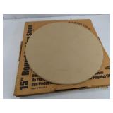 LikeNew PAMPERED CHEF 15' round Baking Stone boxed