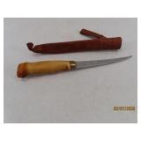 classic 10 J MARTINNI Fish Filet Knife w/ Sheath