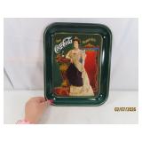 COCA COLA (1975) Atlanta 75yr Soda Metal Tray EXC