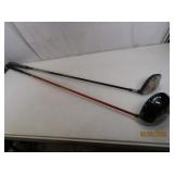 (2) Golf Clubs BIG BERTHA Fusion & 3W Burner