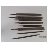 (8) asst USA Hand Files Tools 7'~14'