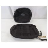 (2) New 6'/8' Black Tactical Storage Bags Pouches