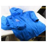 COLUMBIA szMensXL Blue Winter Ski Coat (logo) EXC