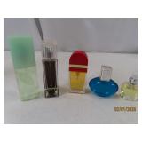 (5)  Womens NameBrand Perfume .33oz ish