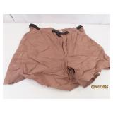 COLUMBIA womensLG Brown Hiking Lightweight Shorts