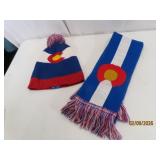 ASKELS Colorado Themed Winter Hat & Scarf SET