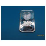 1oz Silver Ingot 'Sunshine Bar' bb
