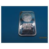 1oz Silver Ingot 'Sunshine Bar' aa