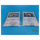 (2) 2019 2020 Eevee SWSH42 SM235 Pokemon Cards