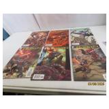 6pc (2006) ROKKIN Comic Book SET *excellent*