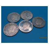 (50 Proof Eisenhower Dollar Coins (3 Silver)
