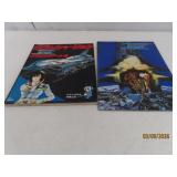 (2) vintage CRUSHER JOE Manga Themed Books