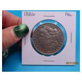 1886 Morgan Silver Dollar Coin AU