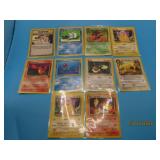 (10) 1999/2000 Assorted Vintage Pokemon Cards