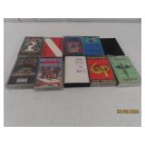 (10) Cassettes PinkFloyd~GWAR~Metallica~DefLeppard