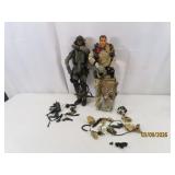 (2) Military 1/6 Toy 12' Soldier Figures c2000 #2