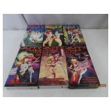 (2) ANIME' Manga 3pc vintage VHS Movie DIRTY PAIR