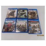 (6) PS4 Video Games: FarCry~CallOfDuty~Assassin's
