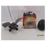 (3) TOOTHLESS Dragon Collectibles 3'~5' Toys