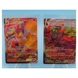 (2) 2022 Machamp 73 Corviknight TG19 Pokemon Cards