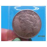 1922 US PEACE Silver Dollar Coin