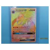 2019 Aerodactyl GX 244/236 Rainbow Pokemon Card