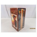sealed 3pc RAIDERS OF THE LOST ARK Movie VHS Set