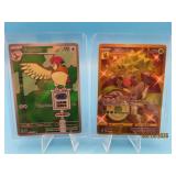 (2) 2020/2023 Rillaboom Pidegeotto Pokemon Cards