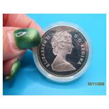 1982 Proof Canadian Silver Dollar Coin