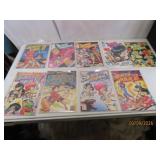 (9) c1991 THE DIRTY PAIR Anime' Manta Comic Books