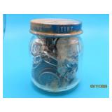 BabyJar Full Scrap JunkDrawer Sterling & Coins 90g